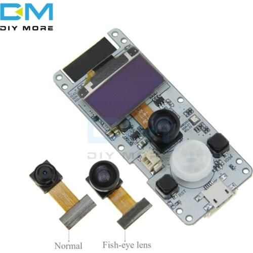 OV2640 Camera ESP32-WROVER-B ESP32 T-Camera WROVER PSRAM Camera 0.96 OLED ESP32-WROVER Normal / Fisheye Lens