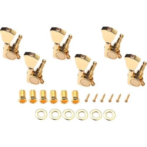 Guitar Tuning Pegs Keys Tuners Machine Heads for LP Electric Guitars-Gold