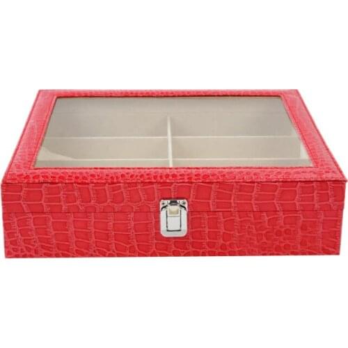 8 Grid Sunglasses Glasses Jewelry Storage Display Case Box Organizer New