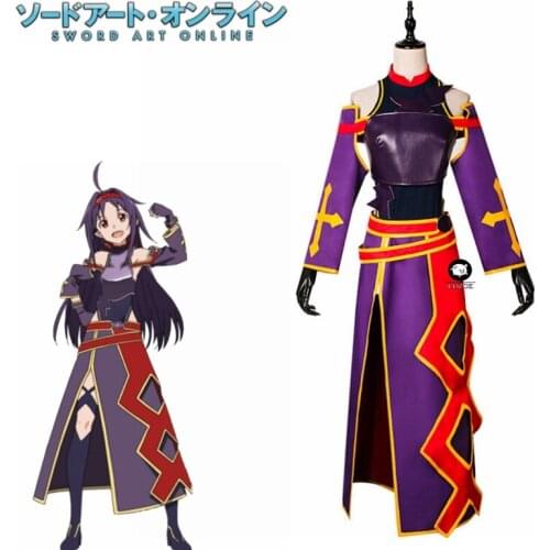 Sword Art Online Konno Yuuki Cosplay costume Full Set Halloween Cutome Made Any Size Free Shipping