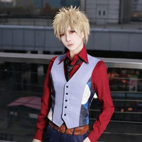 Anime My Hero Academia Bakugou Katsuki Cosplay Costume Custom Made