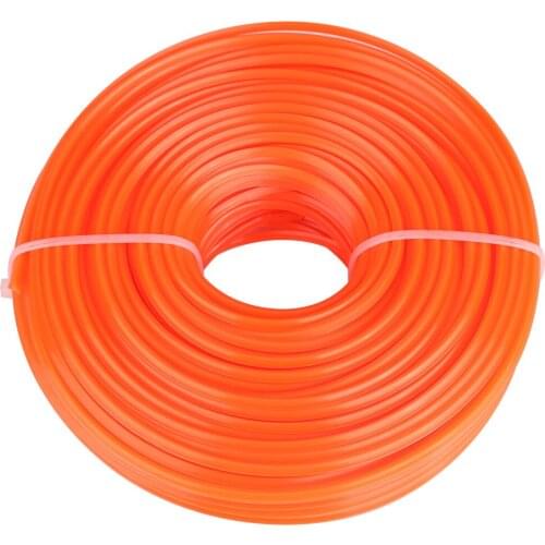 Trimmer Line 3mm Trimmer Line Nylon Cord Wire Square String Petrol Grass Trimmer 50m Trimmer Lines Dropshipping