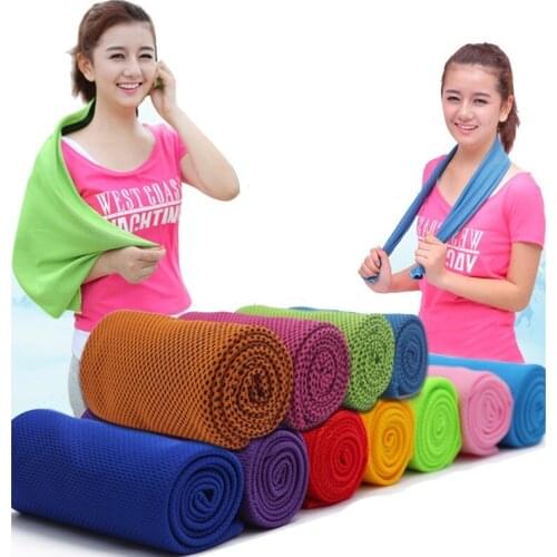 90*30cm Cooling Towel Travel Quick-Dry Beach Towel Microfiber Gym Towel for Yoga Gym Travel Camping Golf Football Outdoor Sports