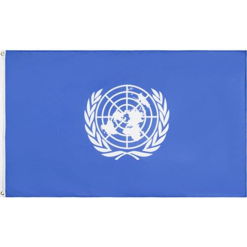 3x5 Foot United Nations Flag Party Decorations Supplies for Parades Festival Events International Festival