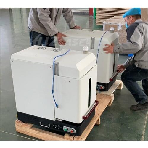 Closed Metal Engraver Ipg Fiber Laser 50W Marking Machine with Ipg Laser Source