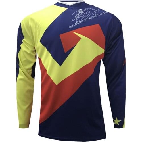 Winter Long Sleeve MTB Jersey Quick Dry Motocross DH Wear BMX Cycling Mountain Bike Clothing Downhill T Shirt