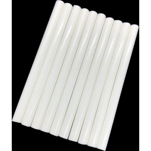 10 Pcs White Color 7MM Hot Melt Glue Sticks For Electric Glue Gun Car Audio Craft Repair Sticks Adhesive Sealing Wax Stick
