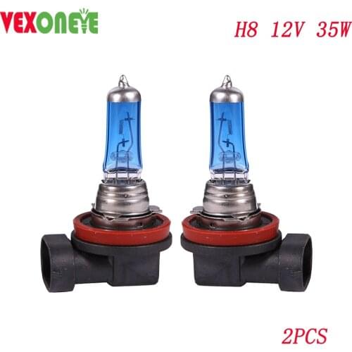 2pcs H8 12v 35w Halogen car fog lamp high quality professional design bulb halogen bulb