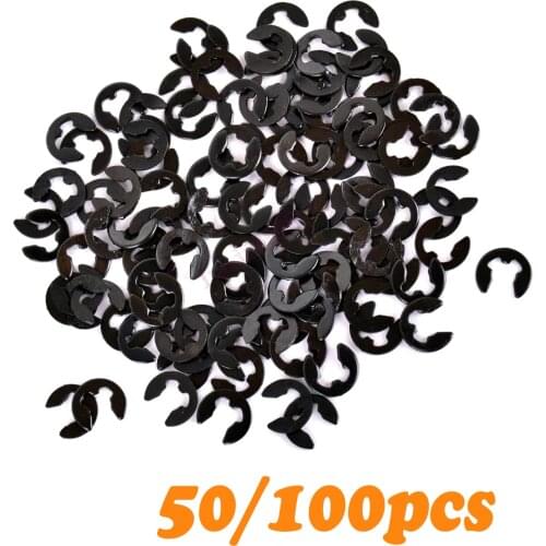 50/100PCS 02037 E-clip 2.5 HSP 1/10th Nitro Car Parts 94111/94102/94103 94166/94123/94188/94122