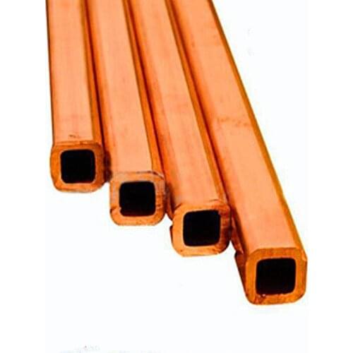 50cm Quartet four-sided Brass Tube Solid Bar size 4/5/6/8/9/10-65MM Knife Mosaic pins Mosaic rivet