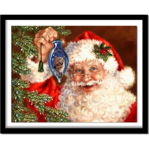 5D DIY Diamond Painting Santa Claus Embroidery Full Square Diamond Cross Stitch Rhinestone Painting Christmas decor Gift