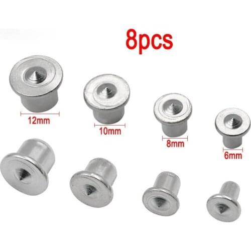 8pcs Professional Tools Drill Bit Dowel Drill Centre Points Pin Wood 6mm 8mm 10mm 13mm Multifunctional Dowel Tenon Center Set