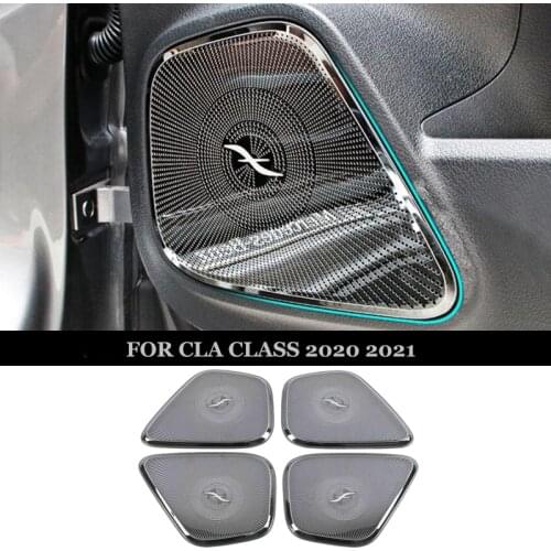 For Mercedes Benz CLA Class C118 2016 - 2020 2021 Car Accessories Car Door Dashboard Audio Speaker Roof Reading Lamp Cover Trim