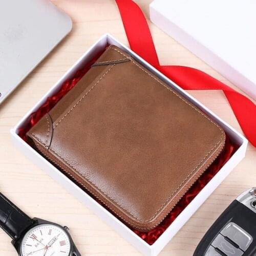 Genuine Leather Wallet Credit Card Cover Alloy Key Zipper for AUDI A1 A3 A4 A5 A7 A8 Q3 Q5 Q7 TT TTS A4 B8 S line Accessories