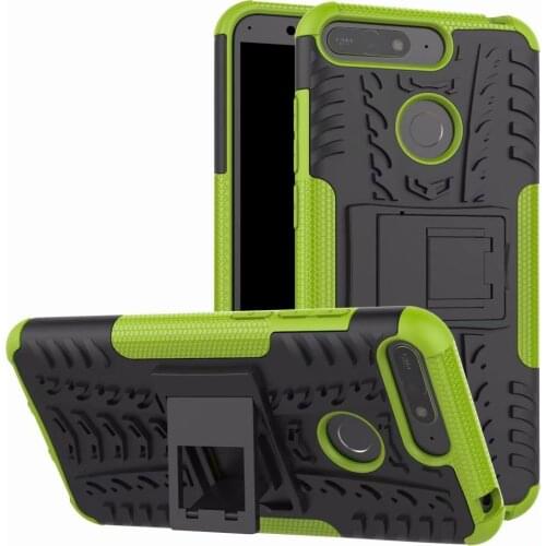 Cover for Case Huawei Honor 7C Case Shockproof Hard TPU Silicone Armor Holder Phone Case Honor 7C on 7-C AUM-L41