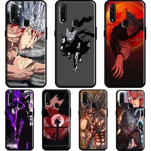 Garou One Punch Man For OPPO A5 A9 2020 A31 A53 A52 A72 F7 Reno 2 Z Find X3 Pro A3S A15 A83 A91 A93 Phone Case