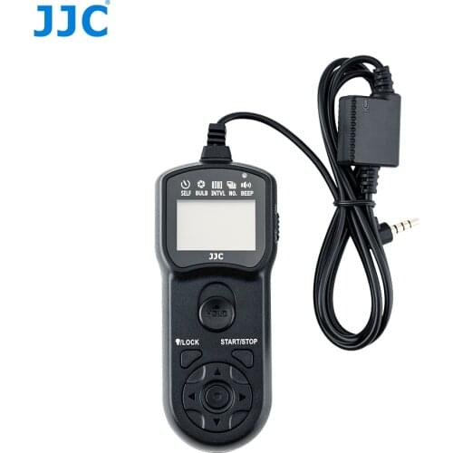 JJC Multi-functional Timer Remote Control Controller For Sigma FP Digital Camera Replaces Sigma CR-41 Commander with Lock Button