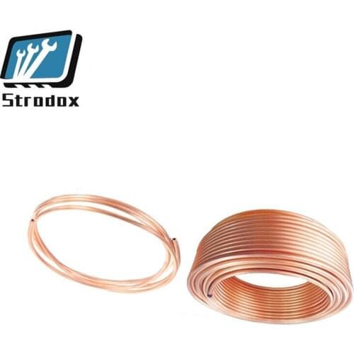 Copper Tube Soft Copper Tube self-adhesive coil experim ental "2*0.5mm 3*0.5mm 3*1mm 4*0.5mm 4*1mm Soft copper tube 1mm 10mm 5mm