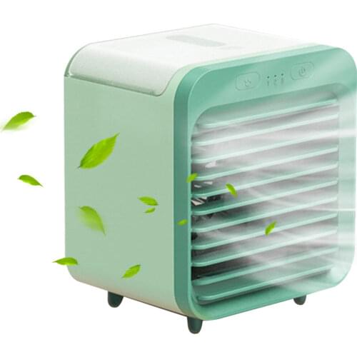 Mini Air Conditioner Air Cooler Fan USB Portable Air Conditioner 3 Gear Personal Space Air Cooling Fan For Home Office Dropship