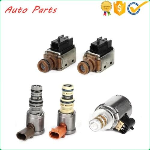 5PCS Transmission Solenoid Valve Kit Metal & Plastic for GM Products with the 4L60E Model Automatic Transmission 2003-On