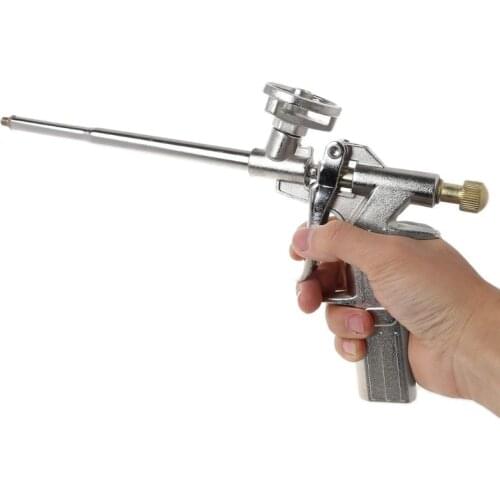 Foam Expanding Spray Gun Bubble Sealant Dispensing PU Insulating Applicator Tool Bubble Glue Gun