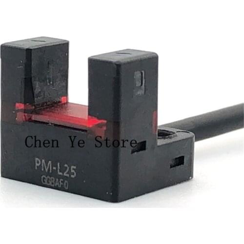 U-shaped Slot Type Photoelectric Switch PM-T45 Micro-miniature Inductive Switch Limit Sensor NPN5v-24V with Wiring PM-L45 Y45