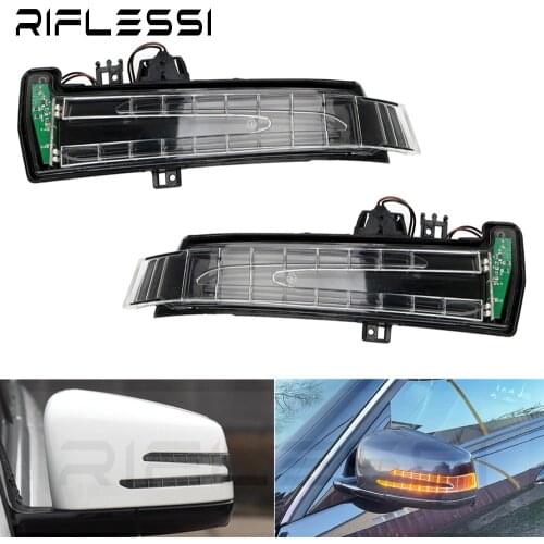 Rearview Mirror Turn Signal Light For Mercedes-Benz W221 W212 W204 W176 W246 X156 C204 C117 Direction Blinker Lamp