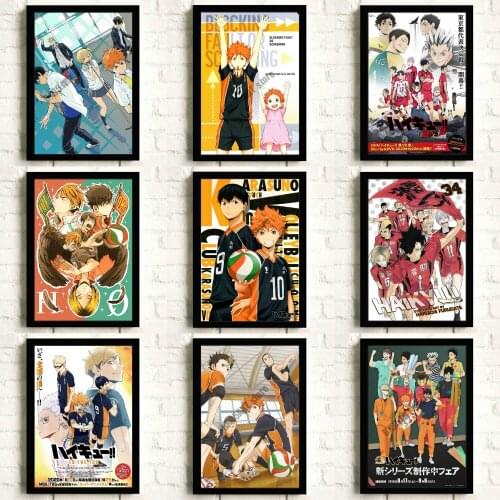 Japanese Anime Haikyuu! Diamond Painting Volleyball Sports Diamond Embroidery Full Square Mosaic Cross Stitch Kits Home Decor