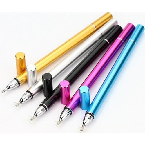 100pcs/Lot Universal 2in1 Stylus Laptop Tablet Pen Smart Phone Touched Screen For Ipad Xiaomi Huawei Samsung Drawing Pencil