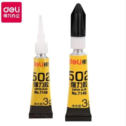4pcs 502 Super Glue Instant Quick-drying Cyanoacrylate Adhesive Strong Bond Fast Leather Rubber MetaL