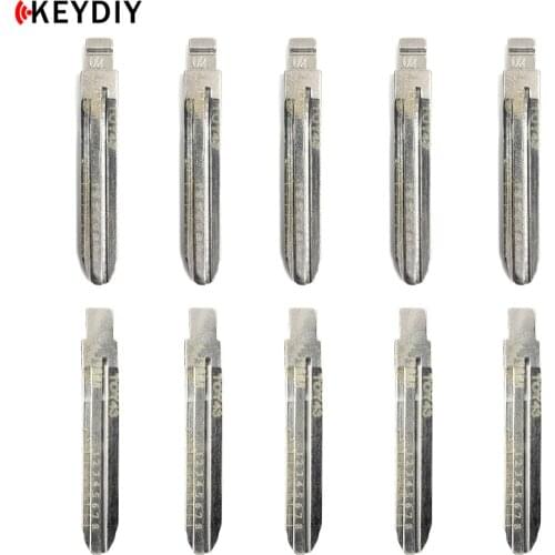 5/15/50pcs Uncut Metal NO. 02 Scale Blank Car Key KD MINI/KD900/KD-X2/VVDI Remote Blade TOY43 for Old Toyota 02