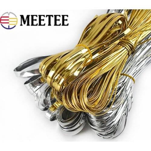 5Meters Meeetee 5-50mm PU Rope String Leather Cords Ribbons DIY Hair Garment Strap Accessories Bracelet Jewelry Making Material