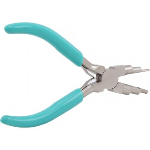 Bail Making Plier Multi-Functional 6 in 1 Jewelry Pliers Wire Looper Multi-Step Ring Looping Plier 3mm 4mm 6mm 7mm 9mm 10mm