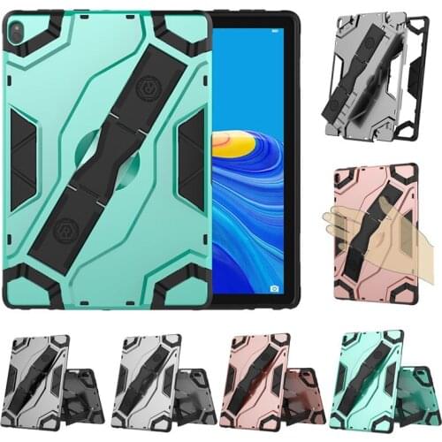 Armor Case For Lenovo Tab P10 TB-X705L TB-X705F 10.1" Cover Fundas Rubber + PC Stand Back For Lenovo Tab P10 Shell Stand Cover