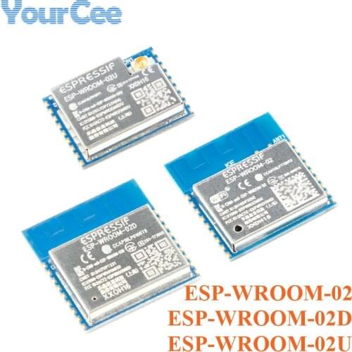 ESP-WROOM-02U 02D 02 2MB 4MB WiFi MCU module ESP8266 ESP WROOM 02U 02U 02 Wifi Wireless Module