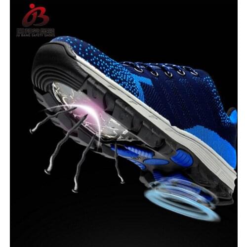 ZEEKSON Labor Insurance Shoes Mens Summer Breathable Lightweight Safety Shoes Construction Workers Protective Womens Shoes