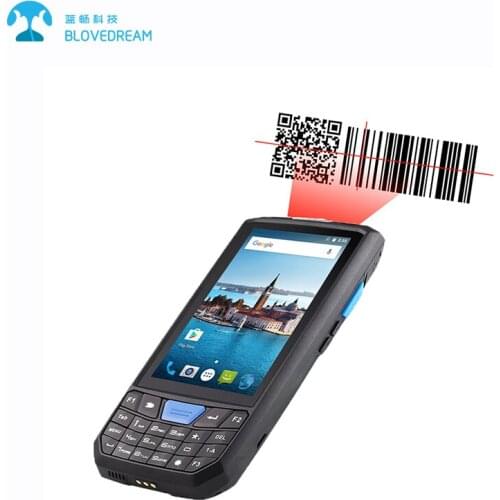 New Android 8 PDA Rugged Handheld Terminal Data Collector Terminal Wireless 1D 2D QR Laser Barcode Scanner Reader Terminal 4G 3G