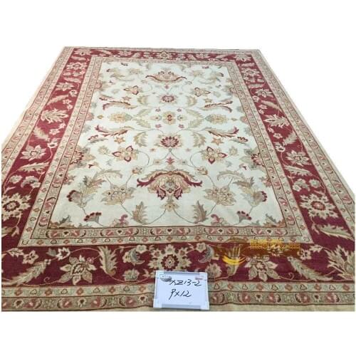Original single export Turkish handmade carpets OUSHAK Ozarks pure wool carpet XZ13-2 9x12gc47zieyg28