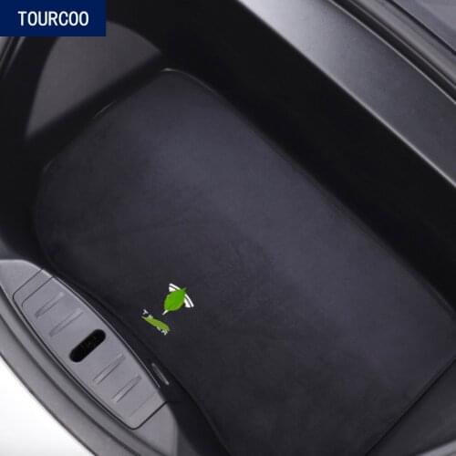 Car Front Trunk Cushion Pad for Tesla Model 3 2017-2020 Storage Box Dustproof Mat