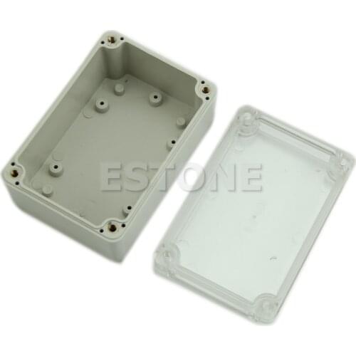 Plastic Waterproof Cover Clear Electronic Project Box Enclosure Case 100x68x50mm 62KC