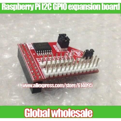 Raspberry Pi I2C GPIO expansion board / cascadable bidirectional isolation protection