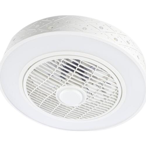 LED ceiling fan light lamp with remote control suppot mobile bluetooth phone app control connect invisible fans home lighting