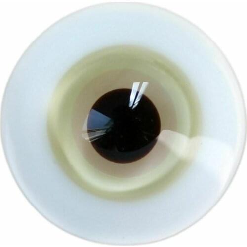 [wamami] 6mm 8mm 10mm 12mm 14mm 16mm 18mm 20mm 22mm 24mm Yellow Glass Eyes Eyeball BJD Doll Dollfie Reborn Making Crafts