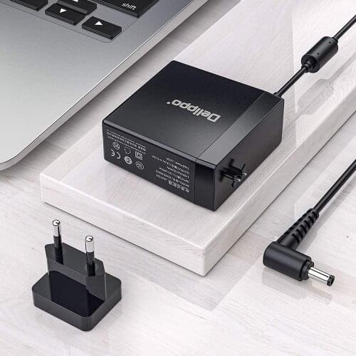 Delippo 120W AC Adapter Charger for MSI- Laptop CX62 GE60 GE60K GE62 GE70 GE70K GE72 GP60 GP70 GP72 GS60 GS70 MS-16GA