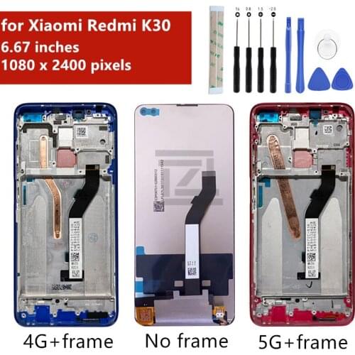 For Xiaomi Redmi K30 LCD display Touch Screen Digitizer assembly for redmi k30 Pro LCD For Xiaomi Poco X2 screen replacement
