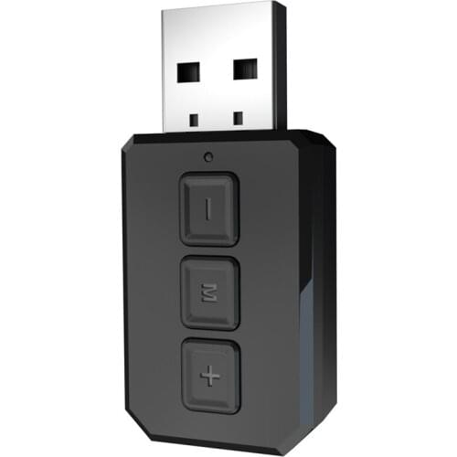 2 in 1 Wireless Bluetooth 5.0 Receiver Transmitter Adapter 3.5mm Jack USB For Car Music Audio Aux Headphone Reciever