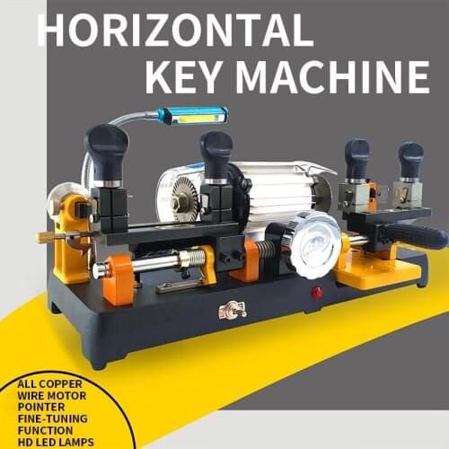 238BSA key machine horizontal with key double-head machine high-power motor fine-tuning iron key processing