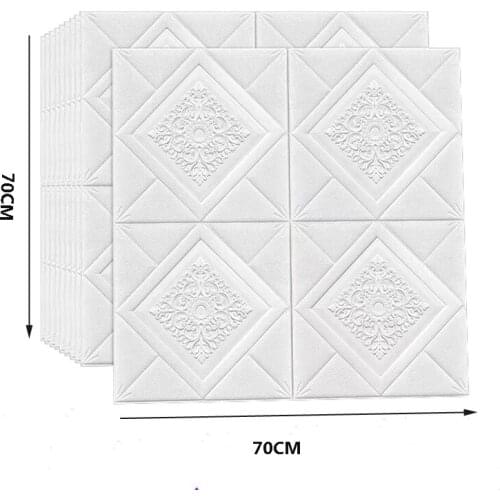 3D Wall Stickers ceiling sticker roof decoration wallpaper stereo waterproof DIY TV background wallpaper decoration sticker