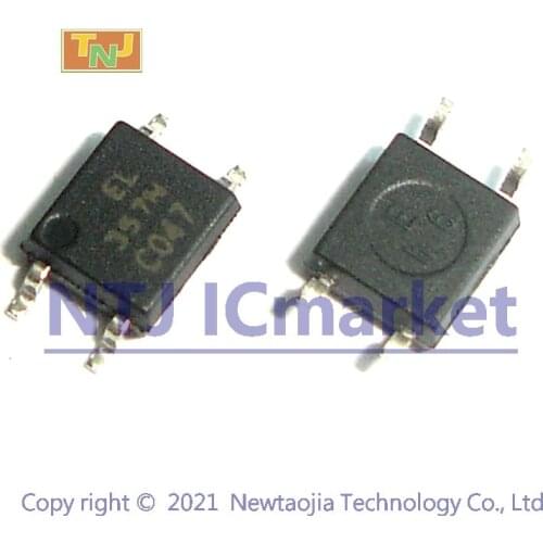 50 PCS EL357N-C SOP-4 EL 357N (=TLP181) 4 PIN SMD GaAs Ired and Photo−Transistor