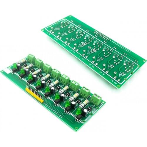 AC 220V 1/3/8 Channel MCU TTL Level 8 Ch Optocoupler Isolation Test Board Isolated Detection Tester PLC Processors Module